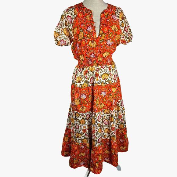 dRA Los Angeles Anthropologie Maxi Dress Size Small Boho - Picture 1 of 10